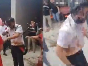 Chú rể phát điên, tham gia hỗn chiến vì trò đùa dai của nhà gái
