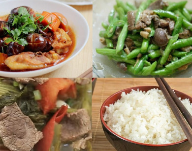 Thực đơn cơm chiều: Món ăn đủ dinh dưỡng