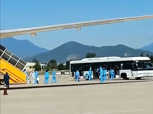 Sân bay Đà Nẵng tiếp nhận người đến từ vùng dịch