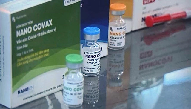 Vaccine Nano Covax. Ảnh: VTV.