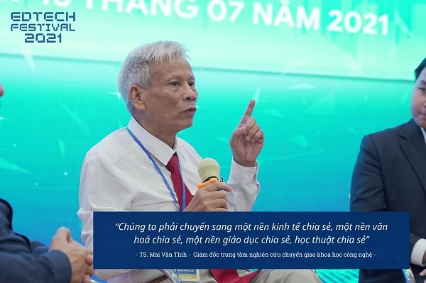 Theo TS. Mai Văn Tỉnh rào cản lớn nhất trong chuyển đổi số giáo dục là đội ngũ giáo viên, giảng viên đang có khoảng cách rất lớn giữa thế hệ thầy và trò.