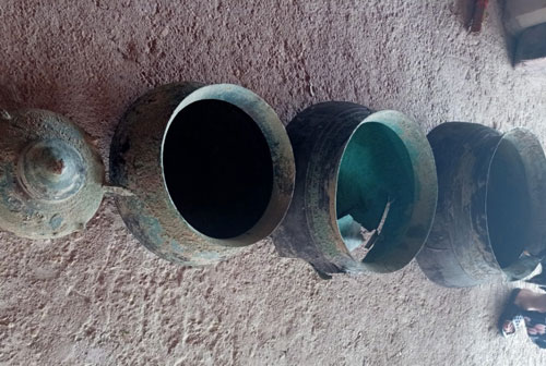 Phát hiện cổ vật có niên đại khoảng 600 năm tại Nghệ An