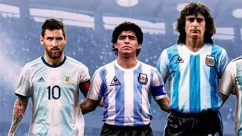 Kempes: 'Messi không thể sánh với Maradona'
