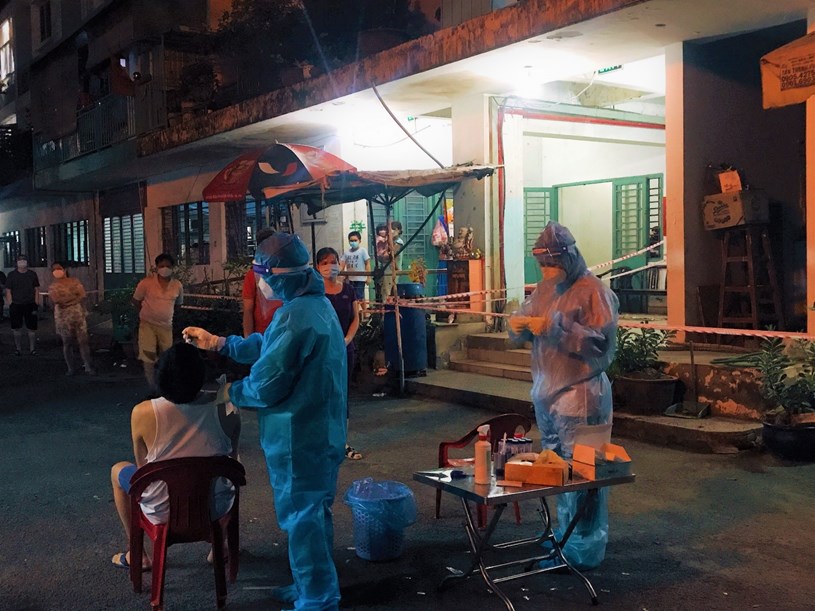 TP Hồ Chí Minh: Xu hướng giảm ca nhiễm trong cộng đồng sau 7 ngày thực hiện Chỉ thị 16