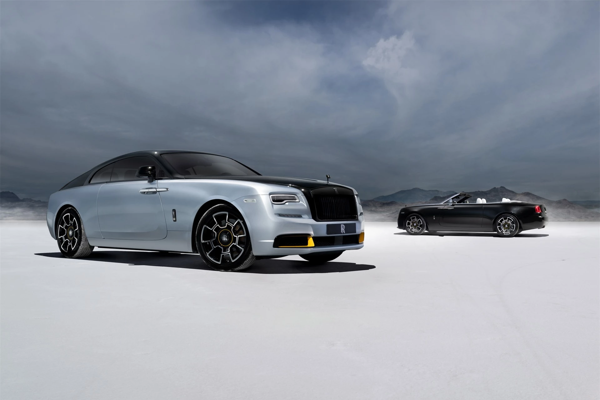 Rolls Royce Wraith và Dawn Black Badge Landspeed Collection