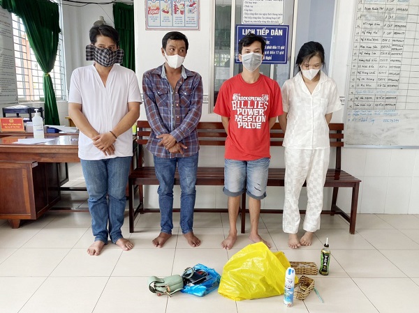Cần Thơ: Bắt quả tang 4 đối tượng tụ tập sử dụng ma túy trong mùa dịch