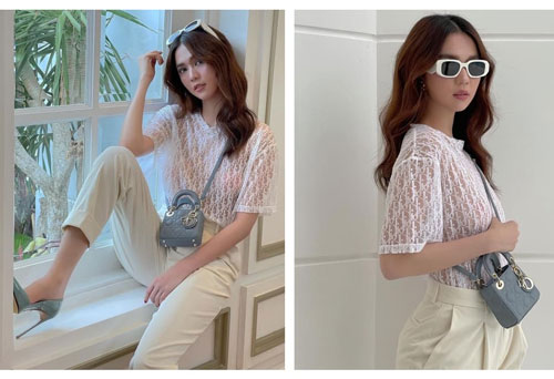 Lên đồ hàng hiệu sang chảnh nhưng Ngọc Trinh lại gây phản cảm vì lỗi này