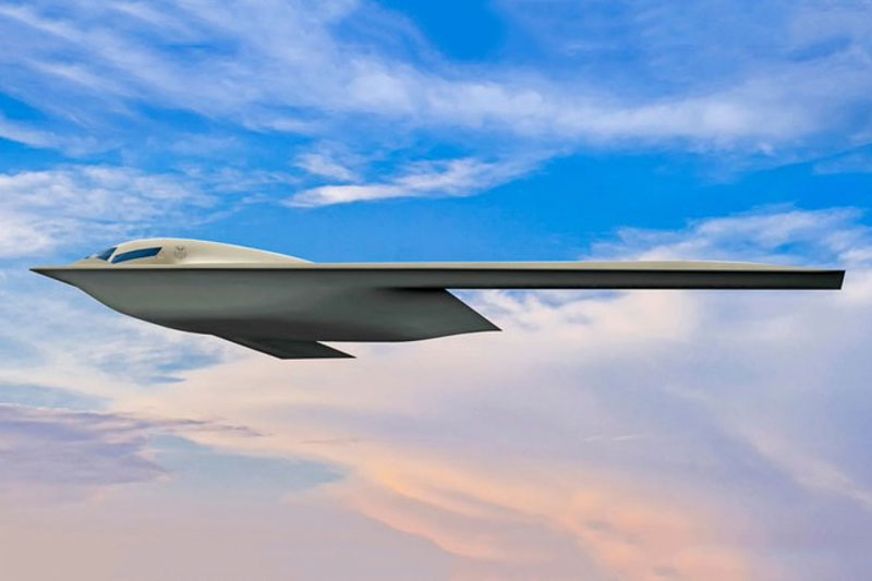 Mỹ công bố hình ảnh mới nhất về máy bay ném bom tàng hình B-21