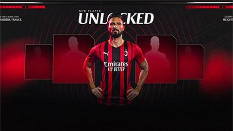 Giroud chính thức gia nhập Milan, mặc áo số 9