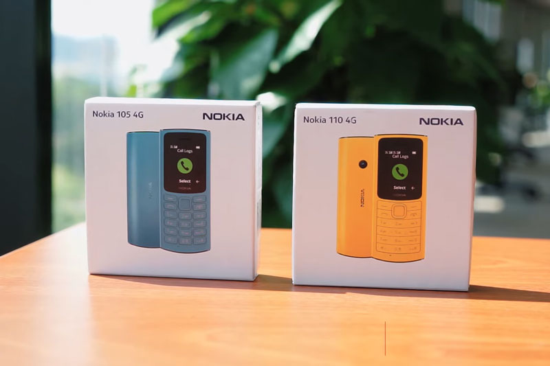 Mở hộp và trên tay Nokia 105 4G, Nokia 110 4G vừa lên kệ tại Việt Nam