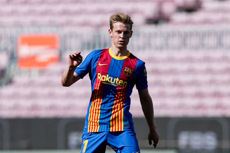 =9. Frenkie de Jong (Barcelona, định giá chuyển nhượng: 90 triệu euro).