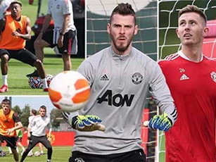 De Gea cắt ngắn kỳ nghỉ, lao vào tập luyện đòi lại vị trí ở MU