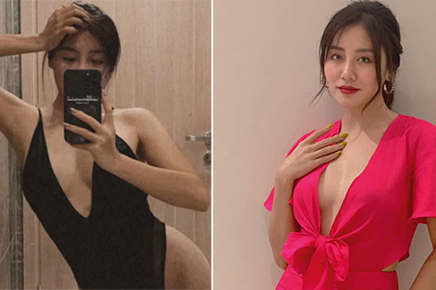 Vẻ nóng bỏng tuổi 27 của Văn Mai Hương