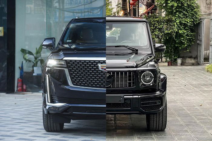 So sánh Mercedes-AMG G 63 với Cadillac Escalade