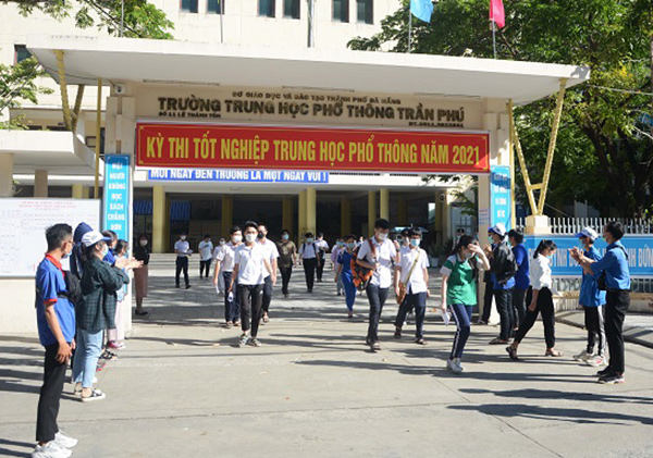 Đà Nẵng: Hoàn thành chấm thi Kỳ thi tốt nghiệp THPT năm 2021
