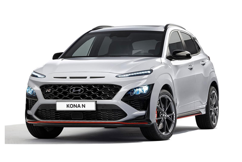 Ảnh chi tiết Hyundai Kona N 2021 với công suất 276 mã lực 