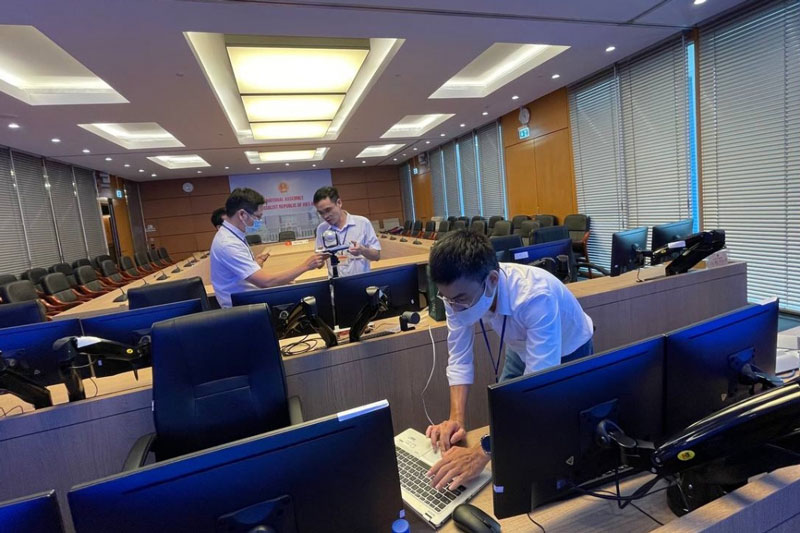 VNPT triển khai hạ tầng phục vụ kỳ họp thứ nhất, Quốc hội khoá XV