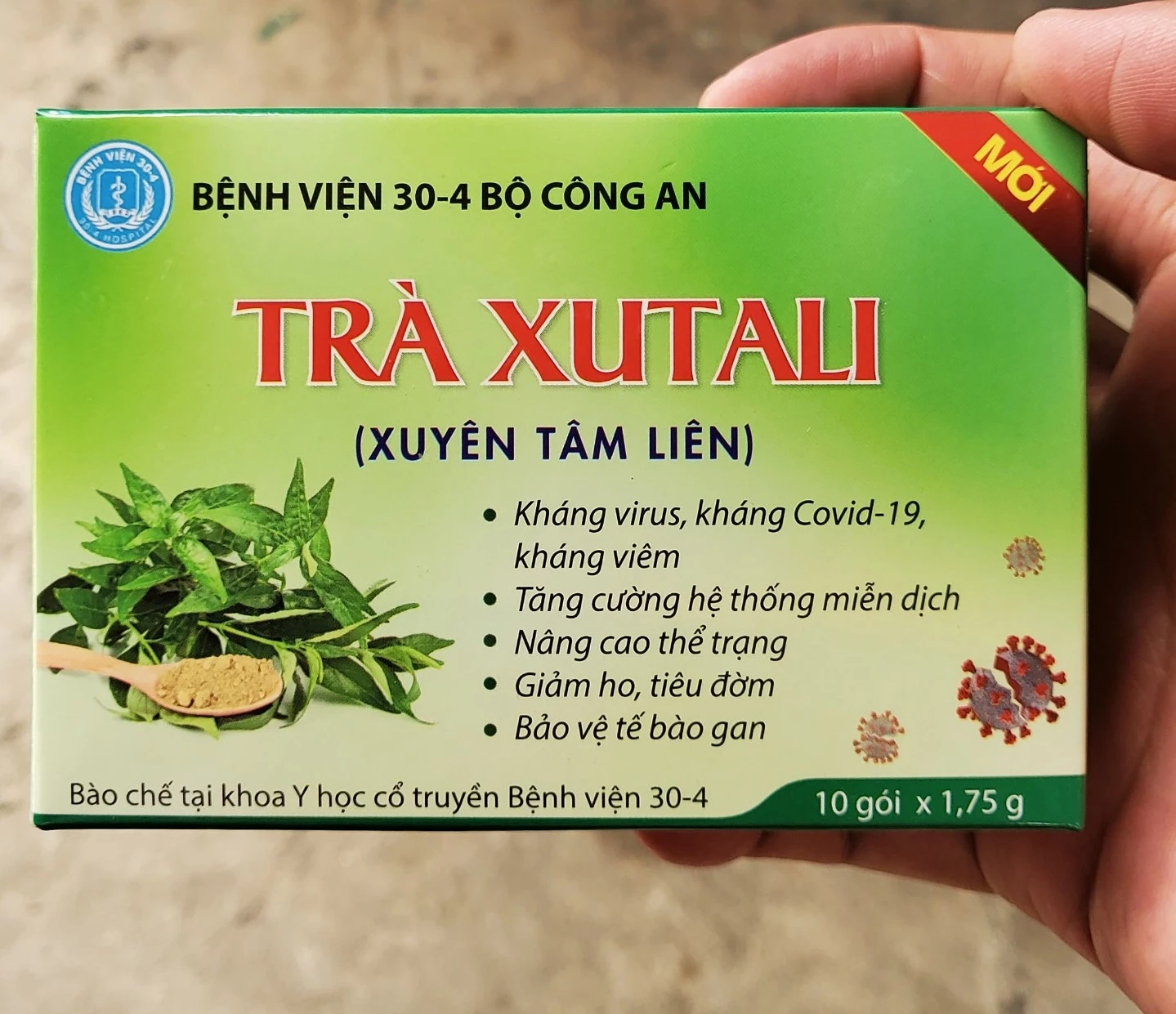 Sản phầm Trà Xutali đang chờ được thương mại hóa.