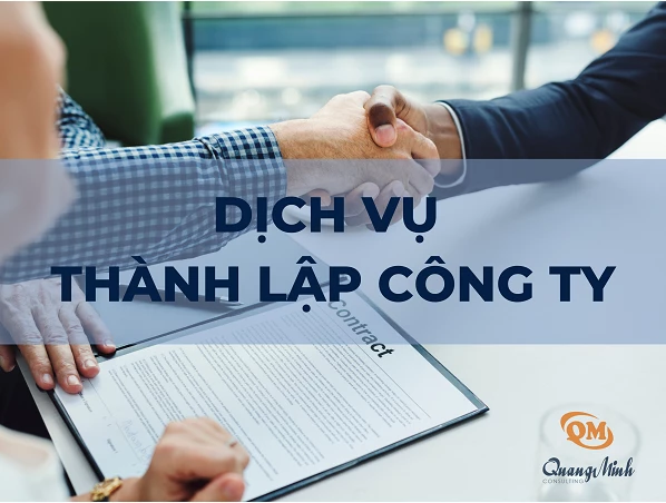 Sử dụng dịch vụ thành lập công ty hiệu quả.