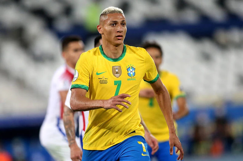 3. Richarlison (U23 Brazil, định giá chuyển nhượng: 55 triệu euro).