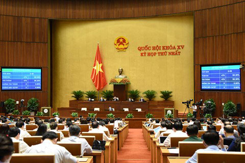 Thủ tướng trình cơ cấu Chính phủ khóa XV, giữ nguyên 18 bộ và 4 cơ quan ngang bộ