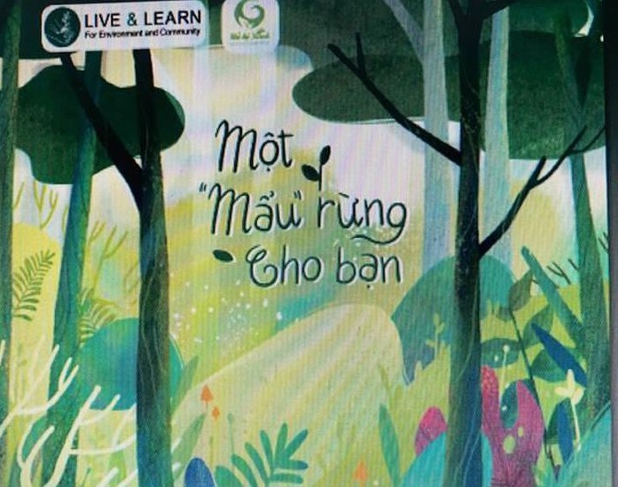 Ba học sinh lớp 7 viết sách “Một mẩu rừng cho bạn”