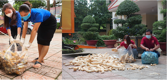 Gần 13 tấn nông sản được thanh niên Bình Phước gửi tặng người dân Sài Gòn - Bình Dương trong mùa dịch