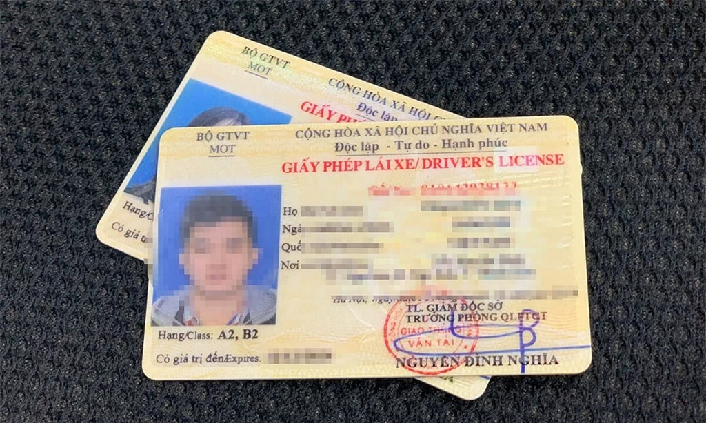 giấy phép lái xe