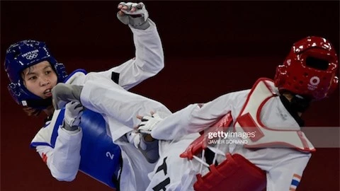 Olympic Tokyo 2020: Kim Tuyền thua võ sĩ Thái Lan ở tứ kết