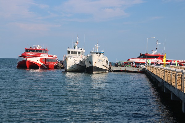 TP Phú Quốc: Tổ chức test nhanh miễn phí cho tài xế tại cảng khu vực Bãi Vòng