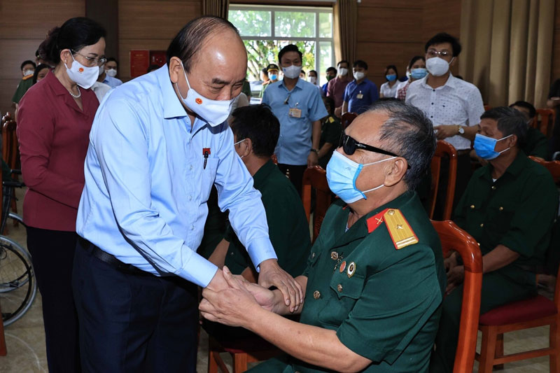 Chủ tịch nước gửi thư tới các thương bệnh binh, gia đình liệt sĩ, người có công