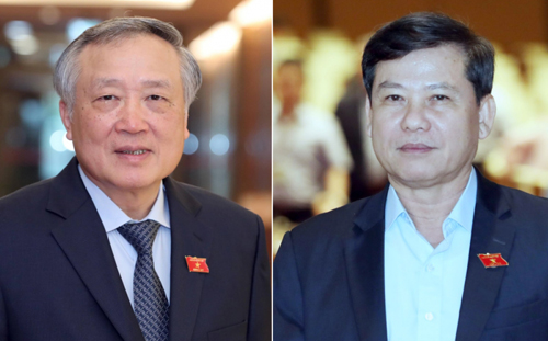 Ông Nguyễn Hòa Bình và Lê Minh Trí giữ chức Chánh án TAND, Viện trưởng VKSND tối cao