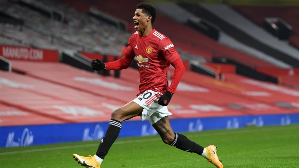 Tiền đạo trái: Marcus Rashford