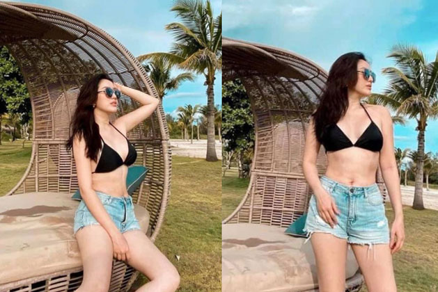Bảo Thy khoe thân hình gợi cảm giữa tin đồn mang thai