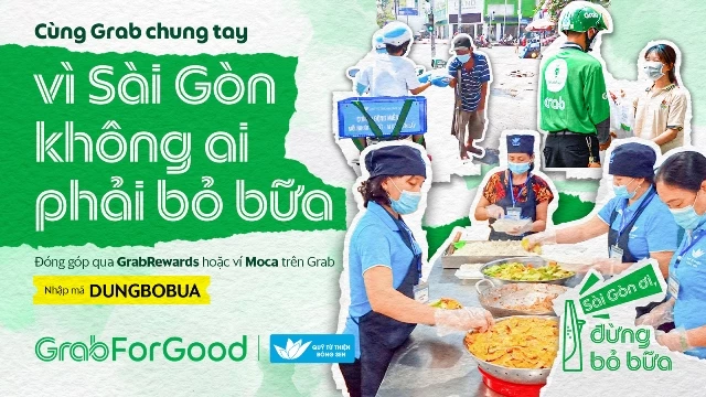 ●	Người dùng Grab có thể chung tay sẻ chia, lan tỏa tinh thần tương thân tương ái để cùng chương trình hỗ trợ nhiều người khó khăn hơn nữa.