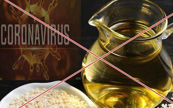 “Bài thuốc” Facebook dùng dầu mè, dầu dừa nhỏ mũi tránh COVID-19 là nhảm nhí