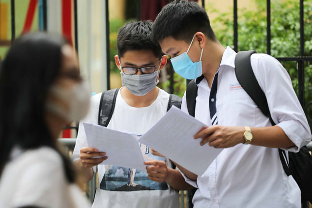 Phổ điểm khối A: Nhiều thí sinh đạt 22-23 điểm, 12 thí sinh đạt trên 29 điểm