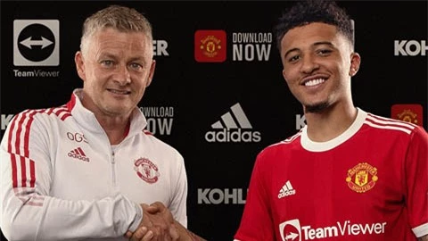 Solskjaer không cho Sancho nhận áo số 7