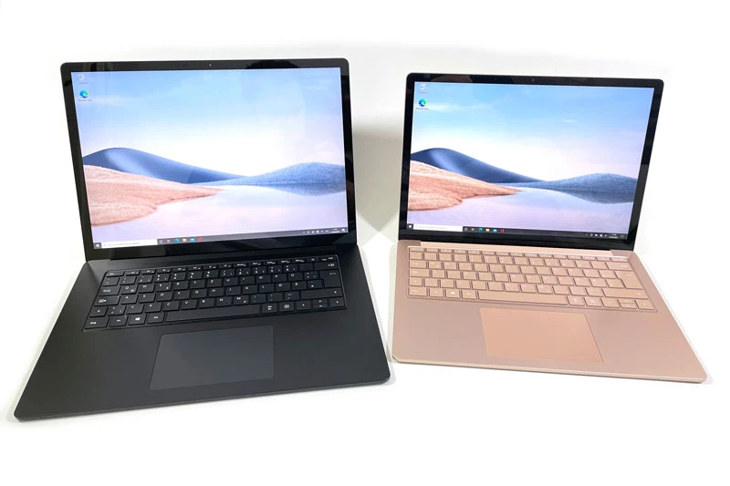 2. Microsoft Surface Laptop 4.