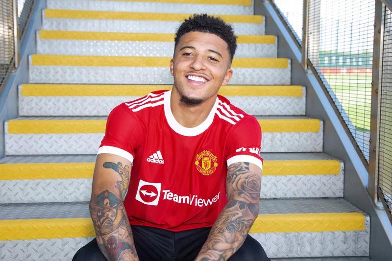 3. Jadon Sancho (mua từ Borussia Dortmund, 2021, 76,5 triệu bảng).