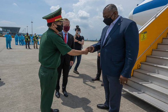 Bộ trưởng Quốc phòng Mỹ Lloyd Austin tới Việt Nam