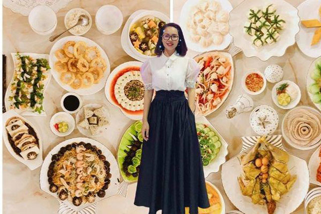 Mẹ 2 con tự nhận "cầu toàn không thuốc chữa" nấu ăn tuyệt ngon