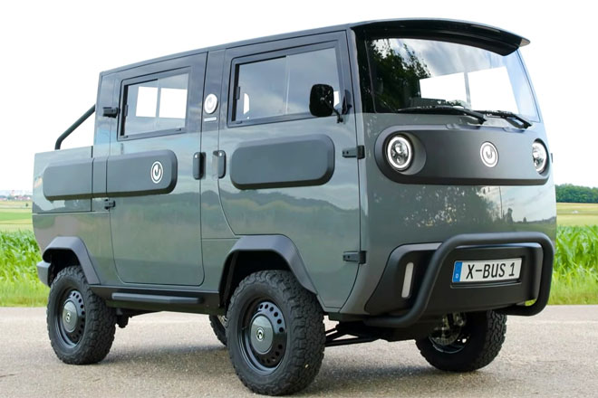 Xe điện "10 trong 1" XBUS, tương lai của vận tải đa năng