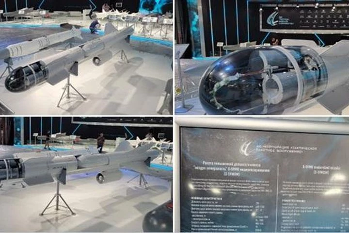 Nga công bố phiên bản Kh-59MKM tại Triển lãm Hàng không MAKS-2021.