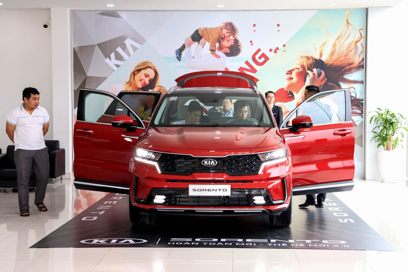 Kia Sorento 2021 tại Việt Nam được bổ sung thêm trang bị mới