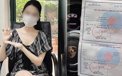 'Hoa khôi' khoe tiêm vắc xin COVID-19 không cần đăng ký nhận án phạt 12,5 triệu đồng