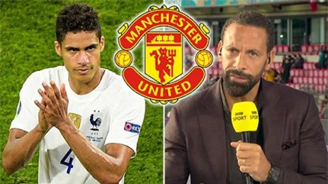 Evra so sánh Varane với Rio Ferdinand 