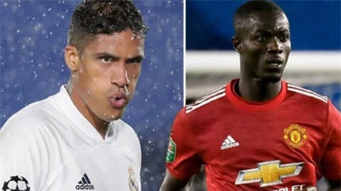 Varane gián tiếp đẩy Bailly khỏi Man United