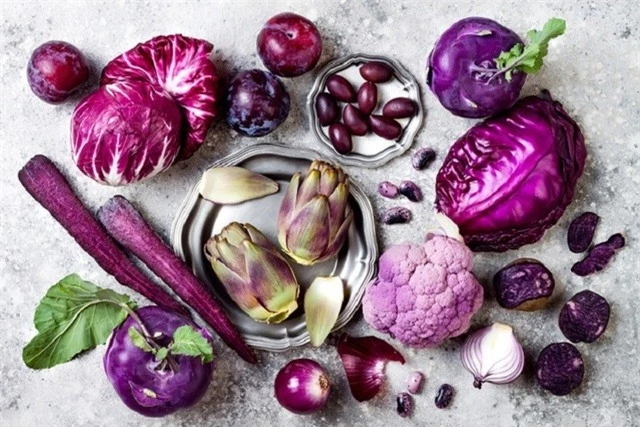 Vì sao rau quả màu tím tốt cho sức khỏe?
