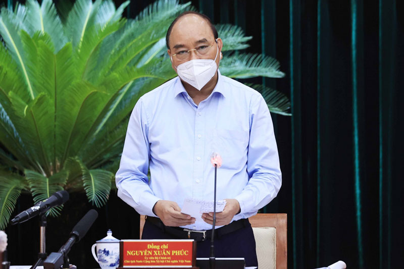 Chủ tịch nước: Muốn giãn cách được thì không được để người dân thiếu đói